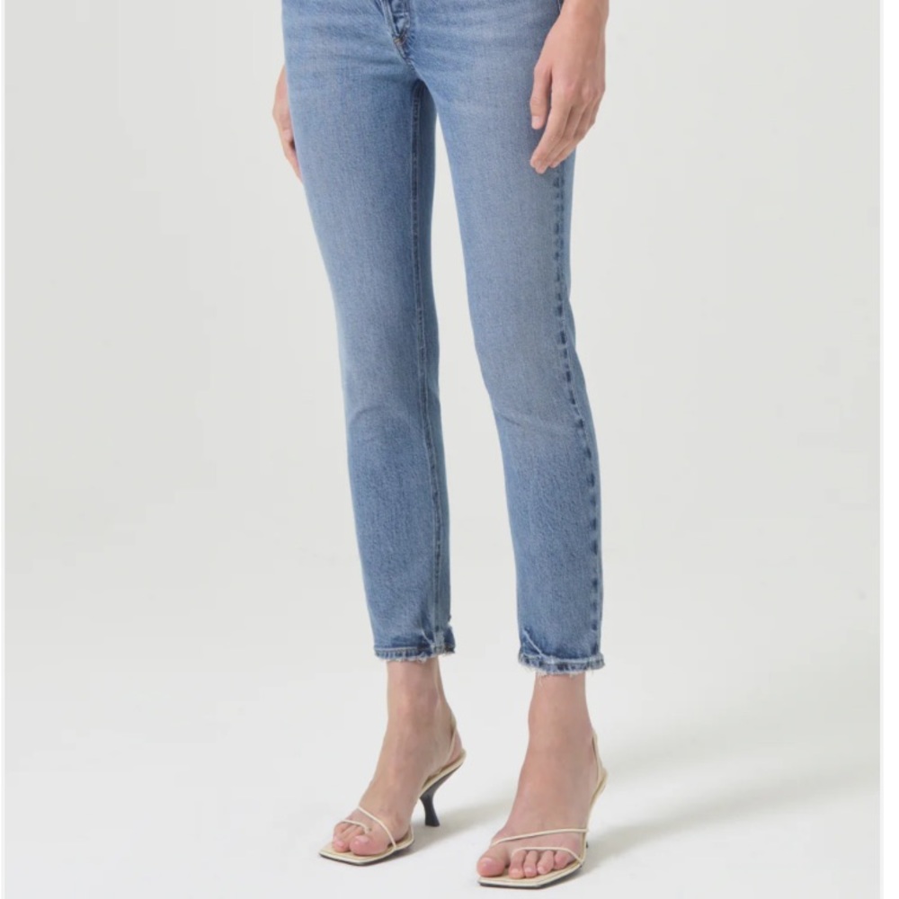 Agolde Nico High Rise Slim Fit Jeans - Picture 6 of 10
